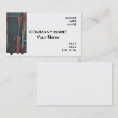 Carte De Visite Cylindre hydraulique (Devant / Derrière)