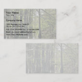 Carte De Visite Cyprès chauve dans le marécage (Devant / Derrière)