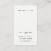 CARTE DE VISITE D I S A R S (Dos)