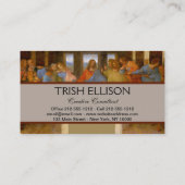 Carte De Visite Da Vinci Dernier Supper Fine Art Classic (Dos)