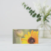 Carte de visite d'abeille (Debout devant)