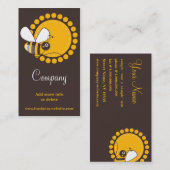 Carte de visite d'abeille (Devant / Derrière)