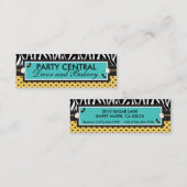 Carte de visite d'abeille d'anniversaire (Devant / Derrière)