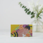 Carte de visite d'abeille de bébé (Debout devant)
