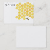 Carte de visite d'abeilles ! (Devant / Derrière)