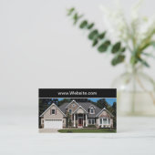 Carte de visite d'achat immobilier (Debout devant)