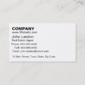 Carte de visite d'achat immobilier (Dos)