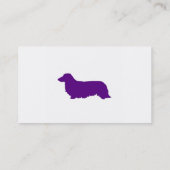 Carte de visite Dachshund Breeder (Dos)