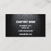 Carte de visite d'acier (Dos)