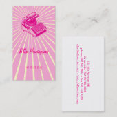 Carte De Visite Dactylographiez la machine d'écriture (Devant / Derrière)