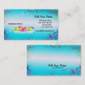 Carte de visite d'affaires de (Devant / Derrière)