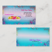 Carte de visite d'affaires de (Devant / Derrière)