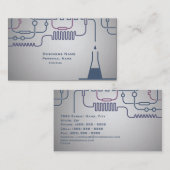 Carte de visite d'affaires de la Science (Devant / Derrière)