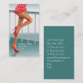 Carte de visite d'affaires de magasin de (Devant / Derrière)