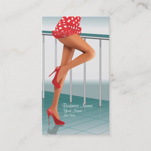 Carte de visite d'affaires de magasin de (Devant)