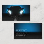 Carte de visite d'affaires de voiture (Devant / Derrière)