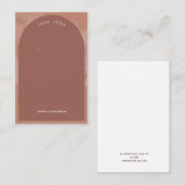 Carte de visite d'affichage à oreille Arche 2 (Devant / Derrière)