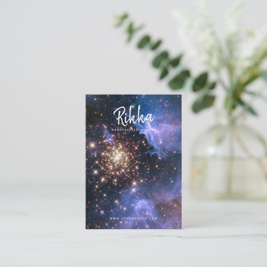 Carte de visite d'affichage de l'oreille spatiale (Debout devant)