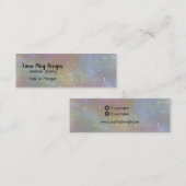 Carte de visite d'affichage des bijoux à plaques h (Devant / Derrière)