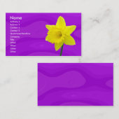 Carte De Visite Daffodill (Devant / Derrière)