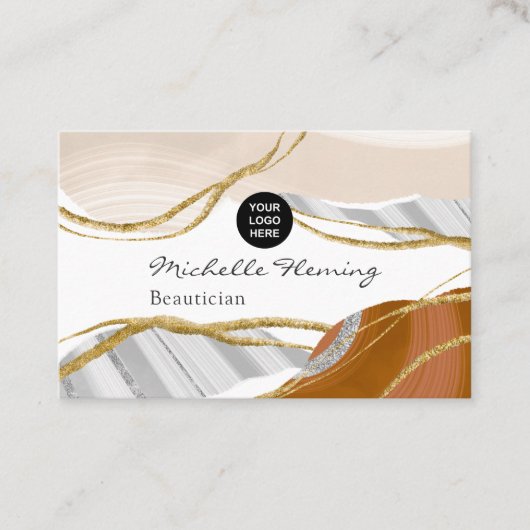 Carte de visite d'âge terrestre neutre (Devant)