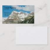 Carte de visite d'agence de voyages (Devant / Derrière)