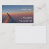 Carte de visite d'agence de voyages (Devant / Derrière)
