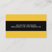 Carte de visite d'agence immobilière Modern Realty (Dos)