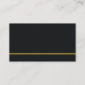 Carte de visite d'agent des forces de l'ordre (Dos)