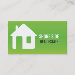Carte de visite d'agent immobilier