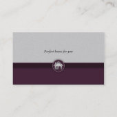 Carte de visite d'agent immobilier (Dos)