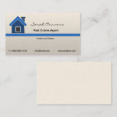 Carte de visite d'agent immobilier (Devant / Derrière)