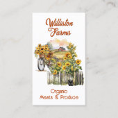 Carte de visite d'agriculture rurale de petite fer (Devant)