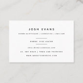 Carte De Visite Dahlia Gardener (Dos)