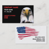 carte de visite d'aigle (Devant / Derrière)