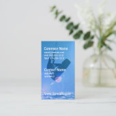 Carte de visite d'air de kitesurf (Debout devant)