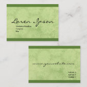 Carte De Visite Daisy Ghost (Devant / Derrière)