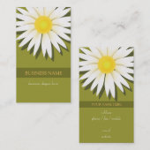 Carte De Visite Daisy Olive Business (Devant / Derrière)