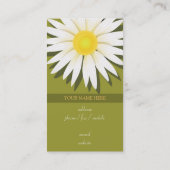 Carte De Visite Daisy Olive Business (Dos)