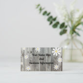 Carte De Visite Daisy rustique (Debout devant)