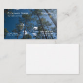 Carte de visite d'ajustement de l'arborescence (Devant / Derrière)