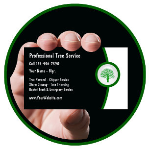 Carte de visite d'ajustement de l'arborescence