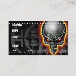 Carte de visite d'alien de Chupacabra