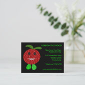 Carte de visite d'alimentation (Debout devant)