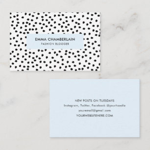 Carte De Visite Dalmatie minimaliste Imprimer Moderne Entreprise P