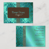 carte de visite Damas (Devant / Derrière)