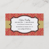 CARTE DE VISITE :: damas funky 10L (Dos)