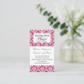 Carte De Visite Damas Roses, Les Enseignants Ont Classe (Debout devant)