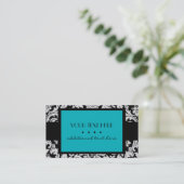 Carte De Visite Damas Turquoise (Debout devant)