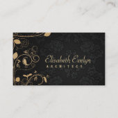 Carte De Visite damask de conception y6766 (Devant)